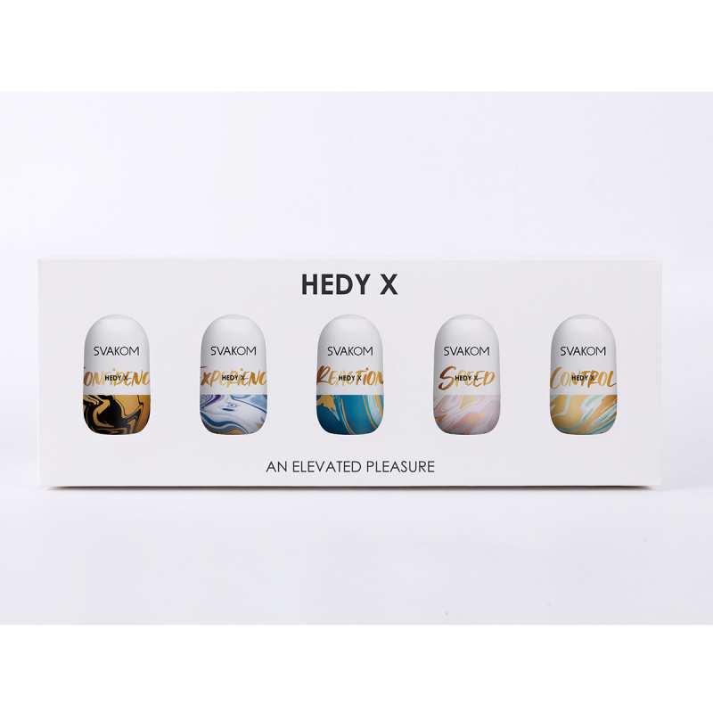 Hedy X5 Mixed Набор из 5 мастурбаторов с разной формой - фото - 5