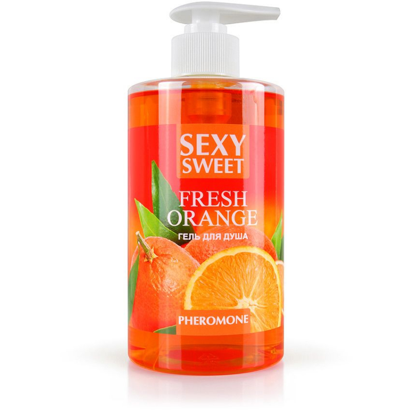 Гель для душа FRESH ORANGE с феромонами 430 мл - фото - 5