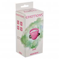 Эрекционное виброколечко Emotions Heartbeat Light pink - фото - 3