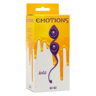 Вагинальные шарики Emotions Gi-Gi Purple - фото - 2