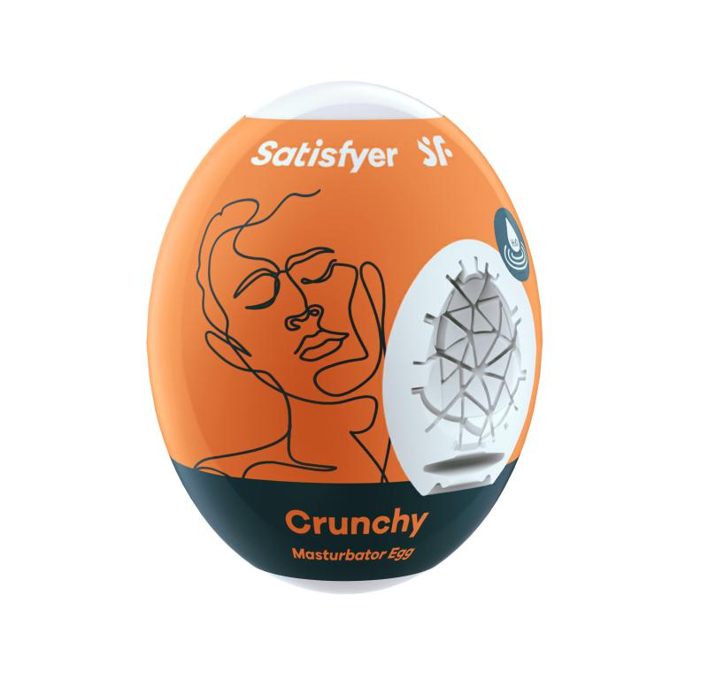 Мини-мастурбатор Egg Single (Crunchy) - фото - 3