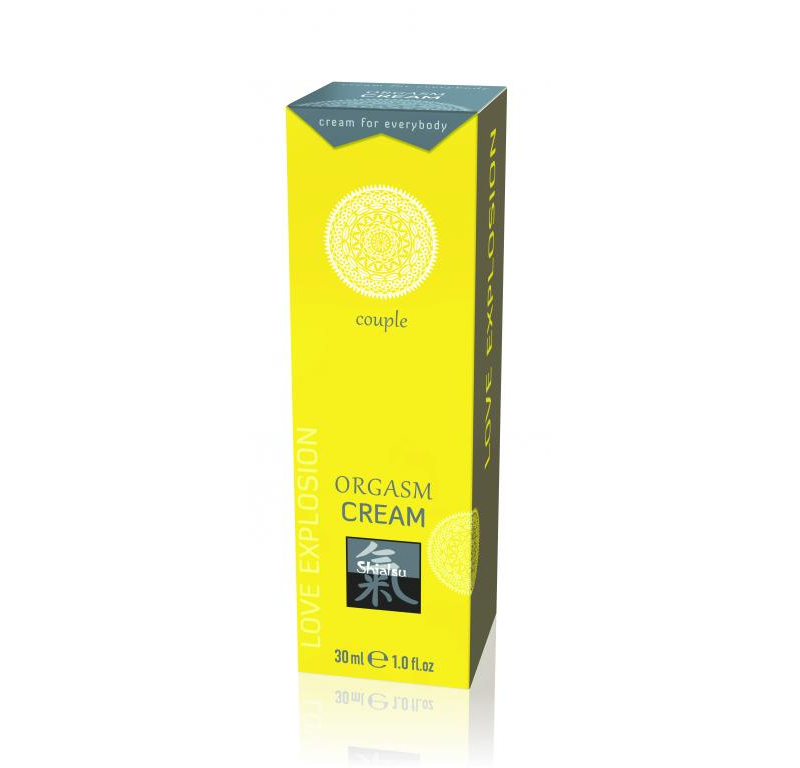 Shiatsu ORGASM CREAM Стимулирующий интимный гель для двоих 30 мл - фото - 2
