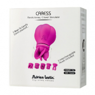 Клиторальный стимулятор "Caress" от "Adrien Lastic" с 5-ю сменными насадками - фото - 6