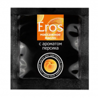 Масло массажное EROS EXOTIC (с ароматом персика) 4 г - фото - 1