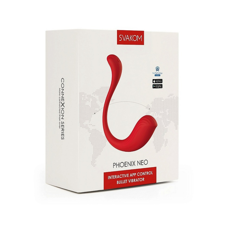 Phoenix Neo интерактивное вибро-яйцо с приложением - фото - 7