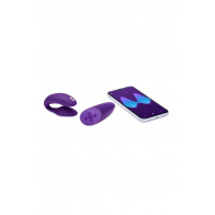 Сенсорный вибромассажер для пар We-Vibe Chorus Purple (приложение + пульт) - фото - 9