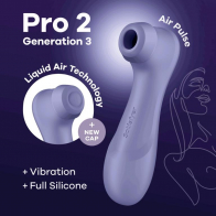 Клиторальный вибростимулятор Pro 2 Generation 3 with Liquid Air (lilac) - фото - 2