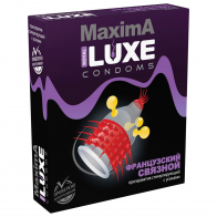 ПРЕЗЕРВАТИВ LUXE MAXIMA ФРАНЦУЗСКИЙ СВЯЗНОЙ 1 штука - фото - 1