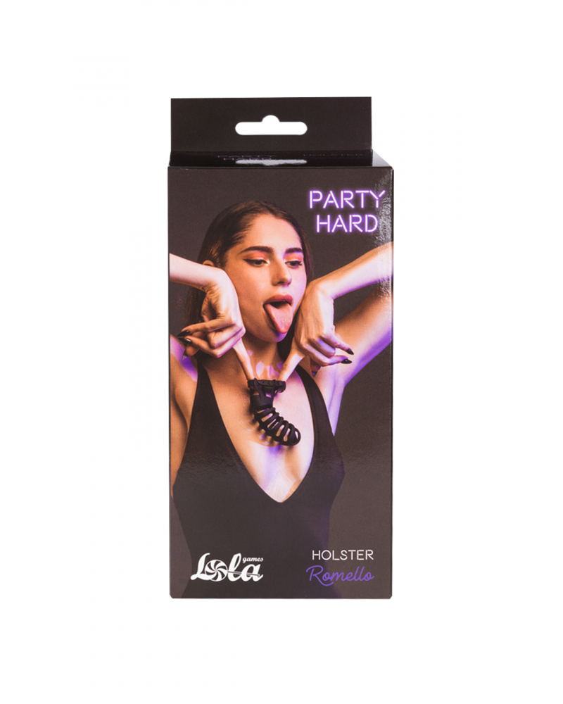 ПОЯС ВЕРНОСТИ PARTY HARD ROMELLO BLACK - фото - 11