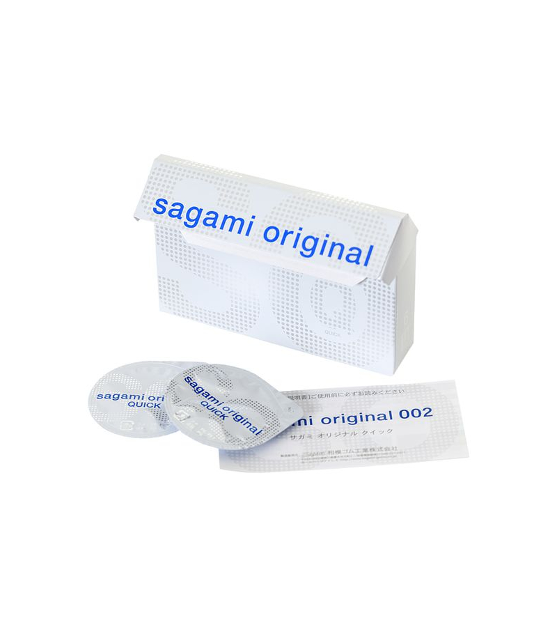 Презервативы Sagami Original 002 Quick, быстронадеваемые, полиуретан, 6 шт - фото - 3