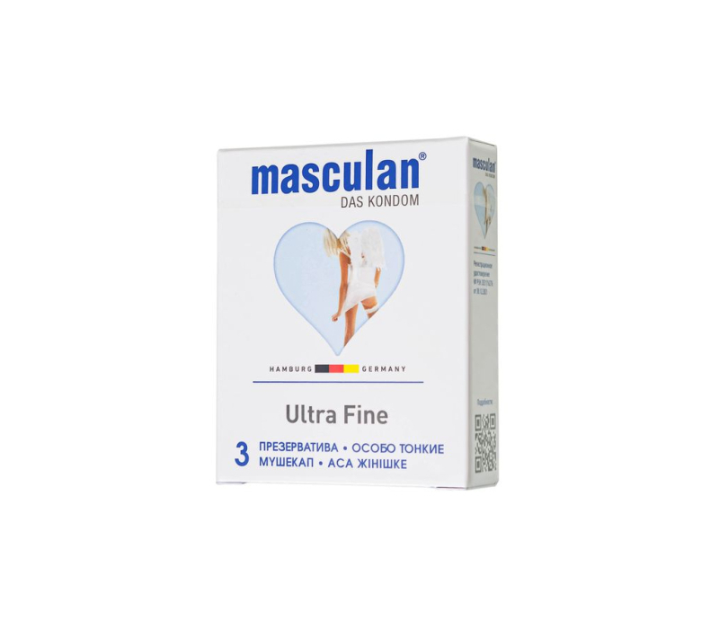 Презервативы Masculan Ultra Fine особо тонкие, 3 шт - фото - 1