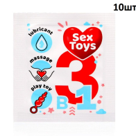 Лубрикант SexToys, 40 г (в виде ленты, 10 шт по 4 г) - фото - 2