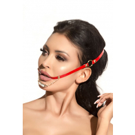 Уздечка декоративная Me Seduce Queen of hearts, красная - фото - 1