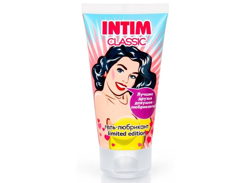 Гель-лубрикант на водной основе Intim Classic Limited Edition - 50 гр - фото - 2