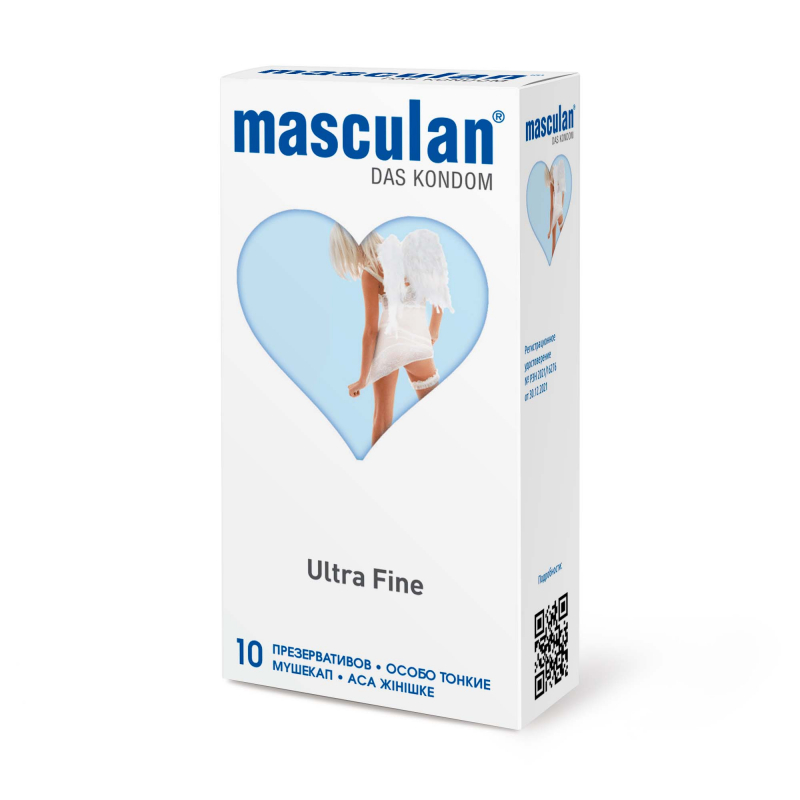 ПРЕЗЕРВАТИВЫ MASCULAN 2 ULTRA FINE № 10 (ОСОБО ТОНКИЙ С ОБИЛЬНОЙ СМАЗКОЙ) 10 штук - фото - 2