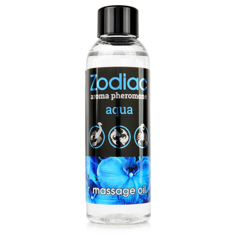 Массажное масло с феромонами ZODIAC AQUA, 75 мл - фото - 6