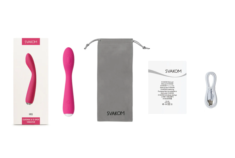 SVAKOM Iris вибратор из медицинского силикона для точки G - фото - 3