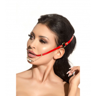 Уздечка декоративная Me Seduce Queen of hearts, красная - фото - 1